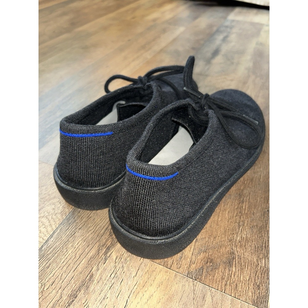 $189 Rothy's Men's Monty Black Sneakers Sleek 10.5